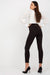 Elegant High-Waisted Zip Leggings - Style and Comfort Blend