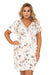 Blossoming Elegance Lace Nightshirt - Donna Collection