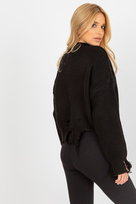 Parisian Elegance Cozy Knit Sweater