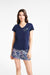 Navy Floral Elegance Women's Pajama Set