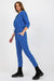 Hooded Zip-Up Jumpsuit with Adjustable Tie Features