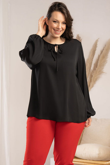 Elegant Plus Size Sewka Blouse for Sophisticated Evenings