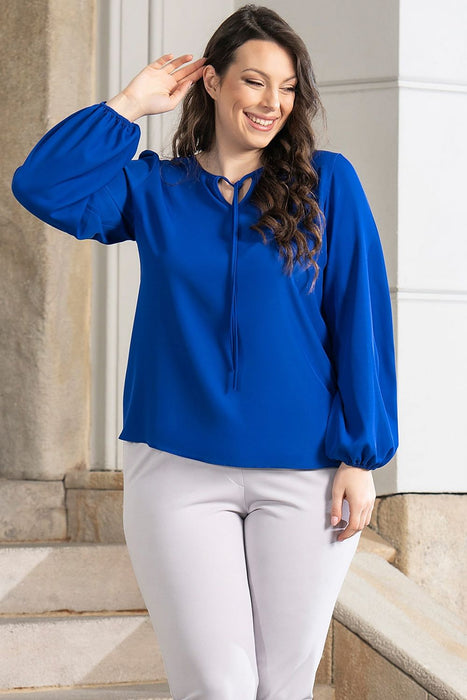 Elegant Plus Size Sewka Blouse for Sophisticated Evenings