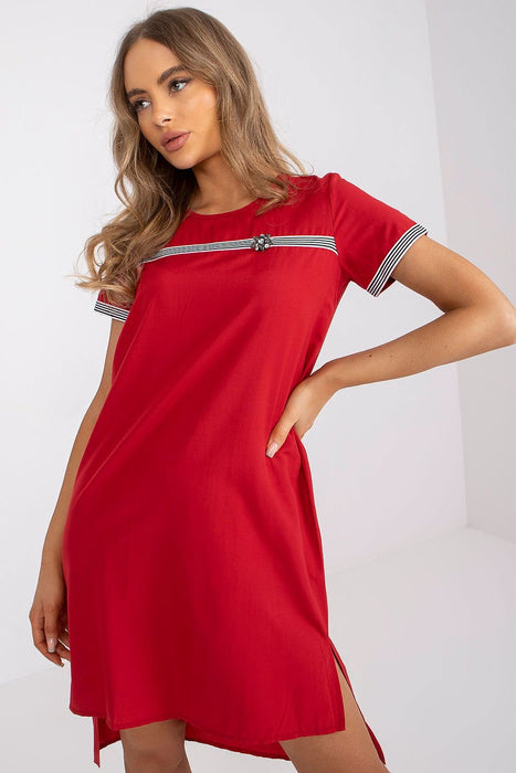 Asymmetrical Elegance: The Cotton Daydress Lakerta