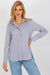 Essential Women's Cotton Blend Long Sleeve Button-Up Shirt