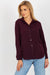 Essential Women's Cotton Blend Long Sleeve Button-Up Shirt