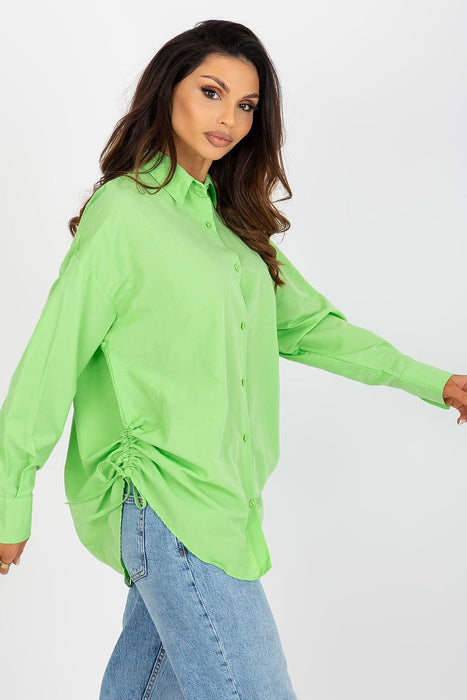 Chic Long Sleeve Button-Up Shirt for Women