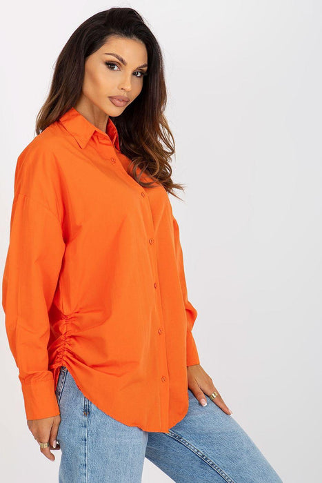 Chic Long Sleeve Button-Up Shirt for Women