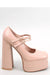 Elegant Eco-Conscious Women's High-Platform Pumps