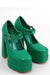 Stylish Height-Boosting Platform Heels 176991