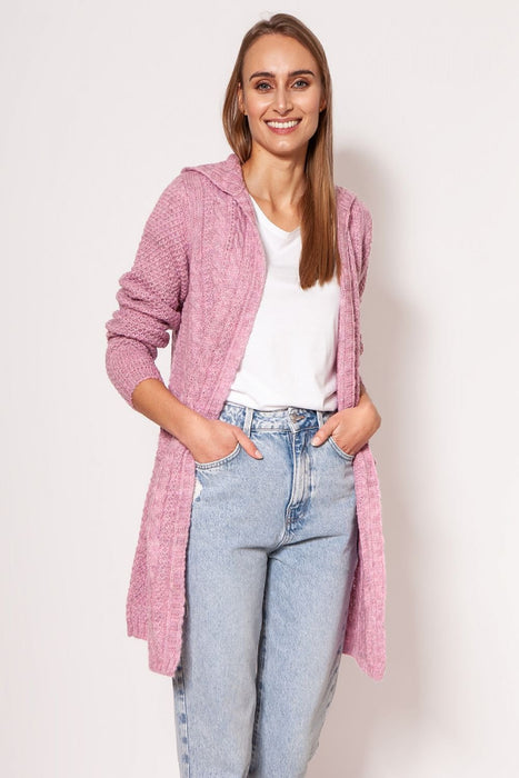 Chic Handmade Knit Cardigan from a Family-Owned Polish Workshop