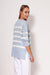 Chic Striped Long Sleeve Jumper with Round Neck