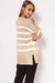 Chic Striped Long Sleeve Jumper with Round Neck