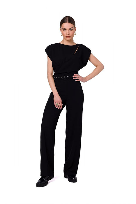 Chic Cutout Elegance Jumpsuit