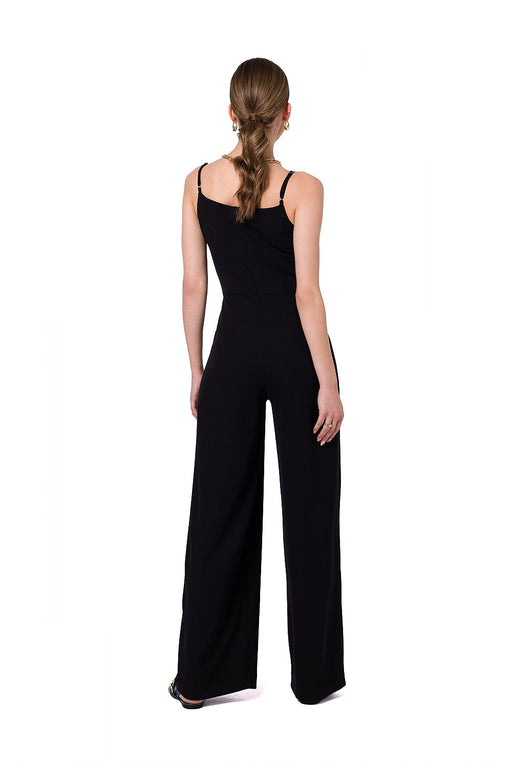 Sophisticated Office to Evening Jumpsuit with Adjustable Straps