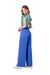 Chic Women's Flared Trousers with Tailored Waist Details