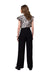 Chic Women's Flared Trousers with Tailored Waist Details