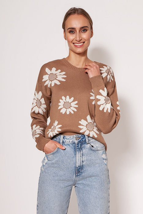 Floral Elegance Jumper