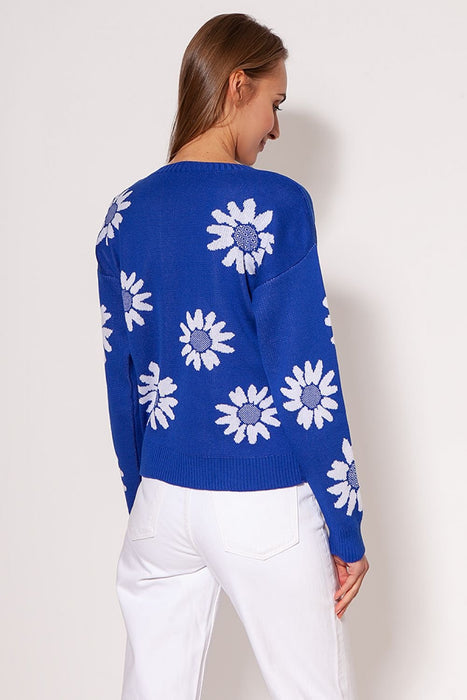 Floral Elegance Jumper