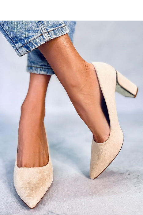 Elegant Block Heel Pumps - Model 177291 for Effortless Chic