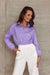 Elegant Long Sleeve Waist-Defining Button-Up Shirt