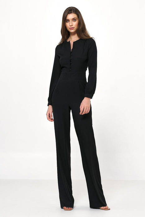 Sleek Silhouette-Enhancing Jumpsuit for Effortless Elegance