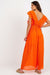 Sophisticated Pleated Wide-Leg Jumpsuit with Flattering V-Neck