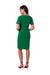 Stylish Cotton Knit Dress with Belt for Effortless Chic