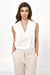 Sophisticated Sleeveless Viscose Blouse for Effortless Elegance