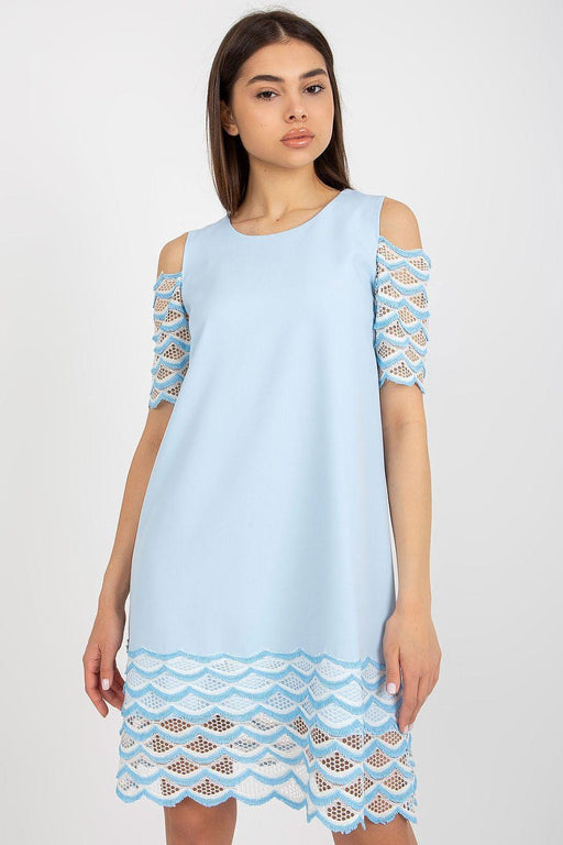 Elegant Lakerta Openwork Cocktail Dress