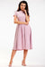 Sculpted Elegance Boat Neck Midi Dress - Chic Daytime Essential