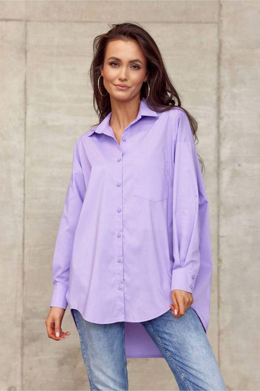 Trendy Asymmetrical Oversized Long Sleeve Top for Women