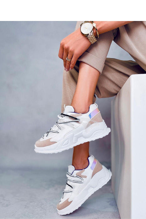 Chic Holographic Athletic Sneakers Model 178865