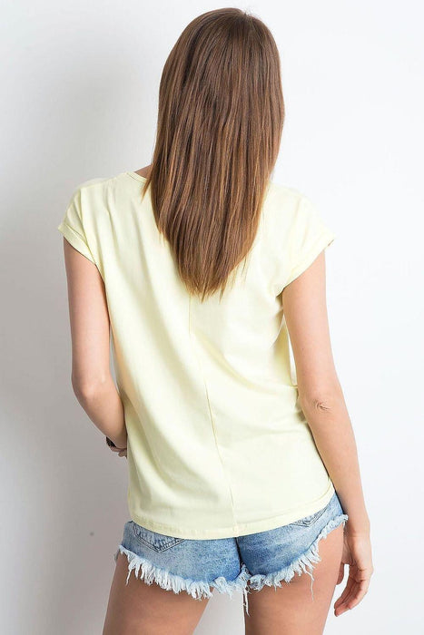 Chic V-Neck Essential Cotton Top for Women