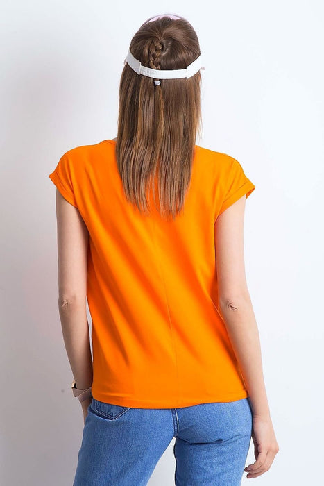 Chic V-Neck Essential Cotton Top for Women