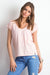 Chic V-Neck Essential Cotton Top for Women