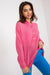 Cotton Muslin V-Neck Blouse with Pocket and Button Front Closure