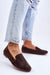 Elegant Suede Moccasins - Model 179110