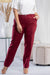 Mela High Rise Plus Size Tapered Pants Set