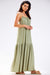 Summer Breeze Ruffle Maxi Dress