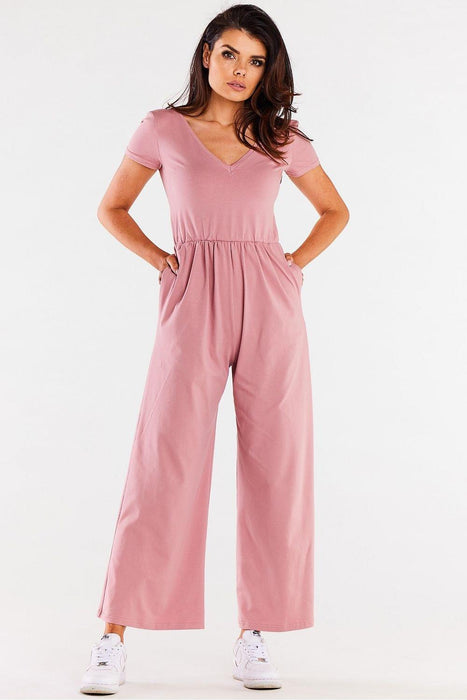 Timeless Grace Wide-Leg Jumpsuit