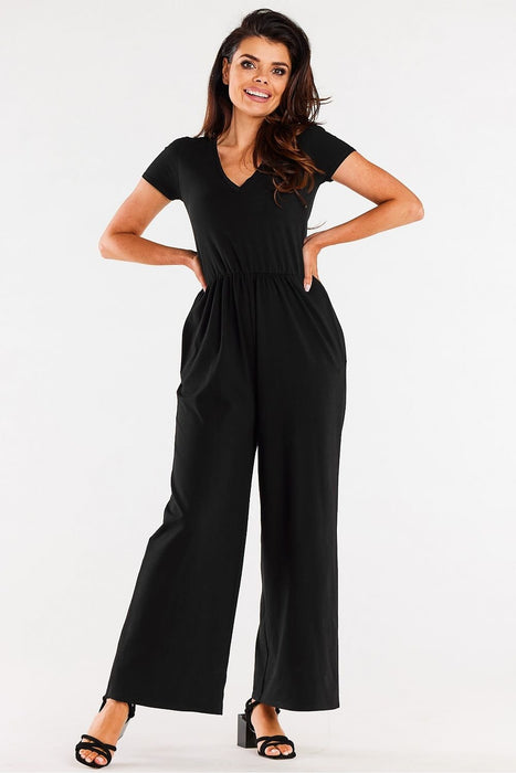 Timeless Grace Wide-Leg Jumpsuit