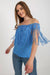 Elegant Lace-Trimmed Spanish Summer Top