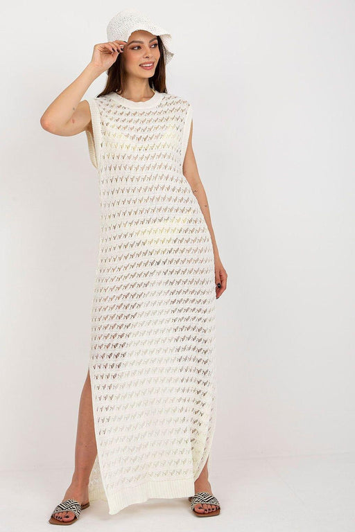 Sunny Escape Sleeveless Knit Dress