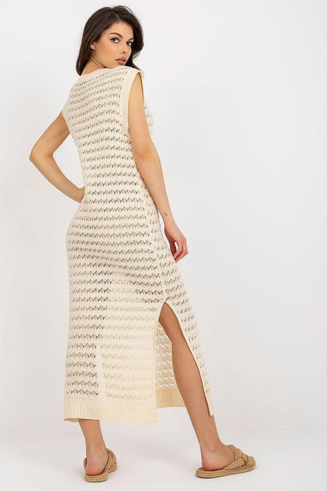 Sunny Escape Sleeveless Knit Dress