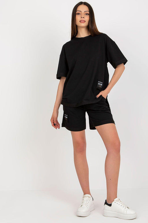 Badu Casual Cotton Blouse and Shorts Set