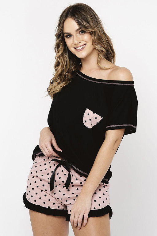 Charming Italian-Inspired Luxurious Pajama Set - Stylish and Comfortable Sleepwear Ensemble