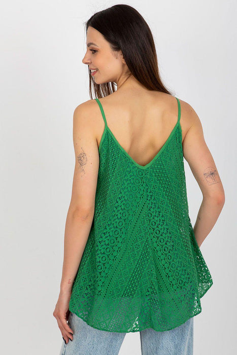 Lace-Trimmed Sweetheart Summer Camisole