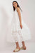 Chic Flared Lace Day Dress for Effortless Elegance