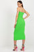 Sophisticated Ribbed Pencil Dress for Effortless Daytime Style